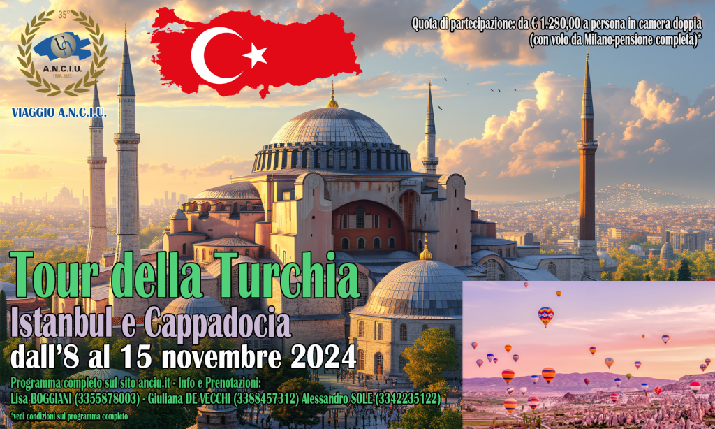 VIAGGIO ANCIU – Tour della Turchia