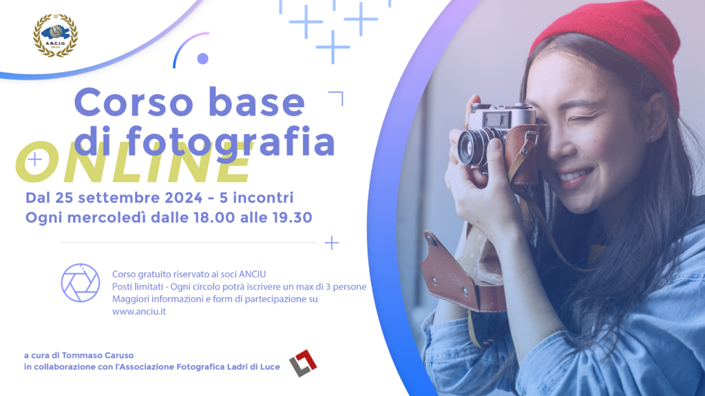Corso base di Fotografia ANCIU