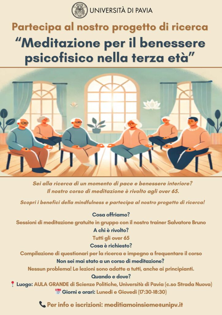 Meditazione per il benessere psicofisico nella terza età