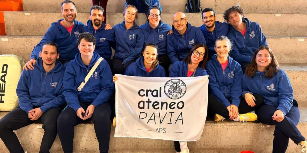 La squadra di volley del CRAL Ateneo Pavia APS