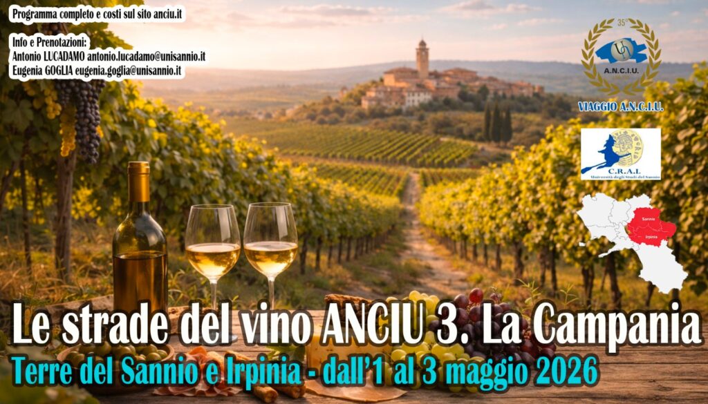 Le strade dei vini: Terre del Sannio e dell’Irpinia