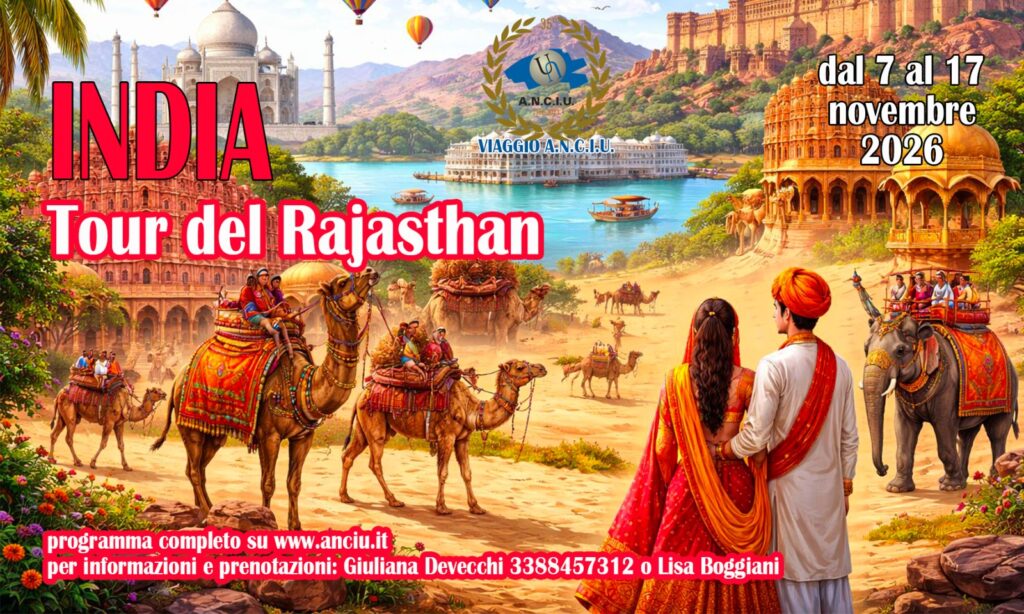 INDIA: Tour del Rajastan – Viaggio ANCIU
