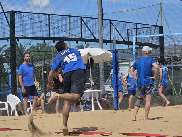 La squadra di sand volley